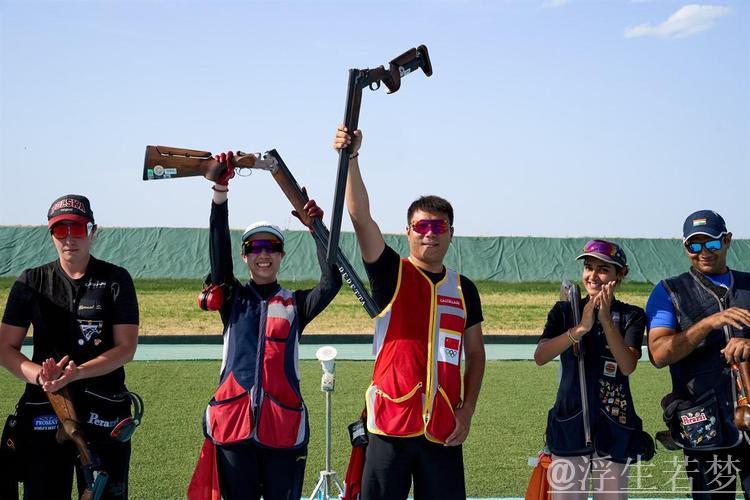 中国队摘得临汾亚洲杯多向飞碟青年组混团冠军