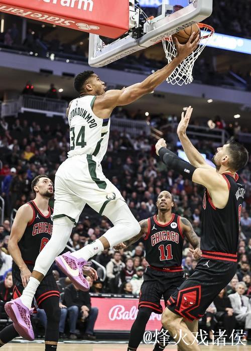 字母34+11雄鹿逆转篮网 76人力克公牛近5战4胜